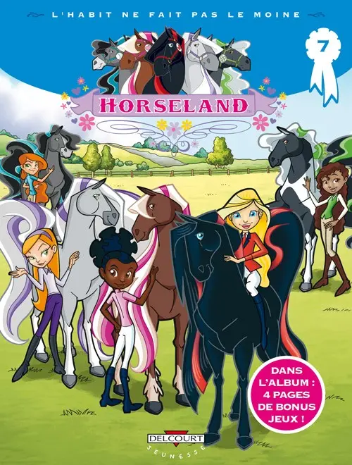 Couverture de l'album Horseland Tome 7 L'habit ne fait pas le moine