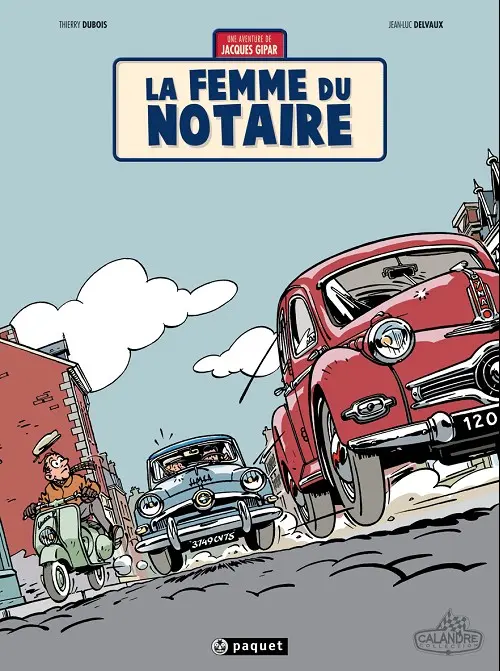 Couverture de l'album Une aventure de Jacques Gipar Tome 4 La femme du notaire
