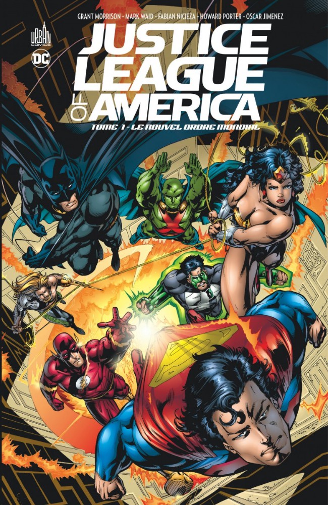 Couverture de l'album Justice League of America Tome 1 Le Nouvel Ordre mondial