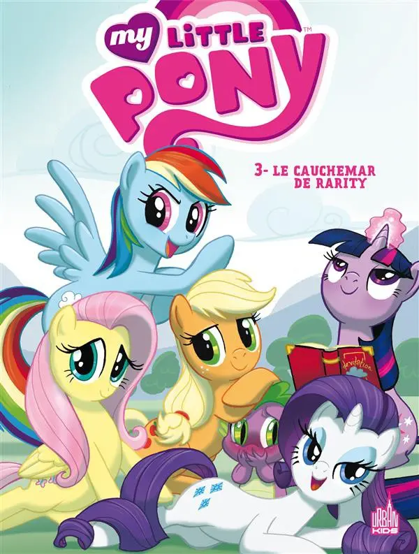 Couverture de l'album My little Pony Tome 3 Le cauchemar de Rarity