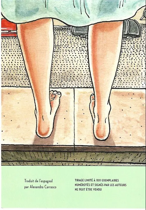 Verso de l'album L'Art de voler L'épilogue imprévu