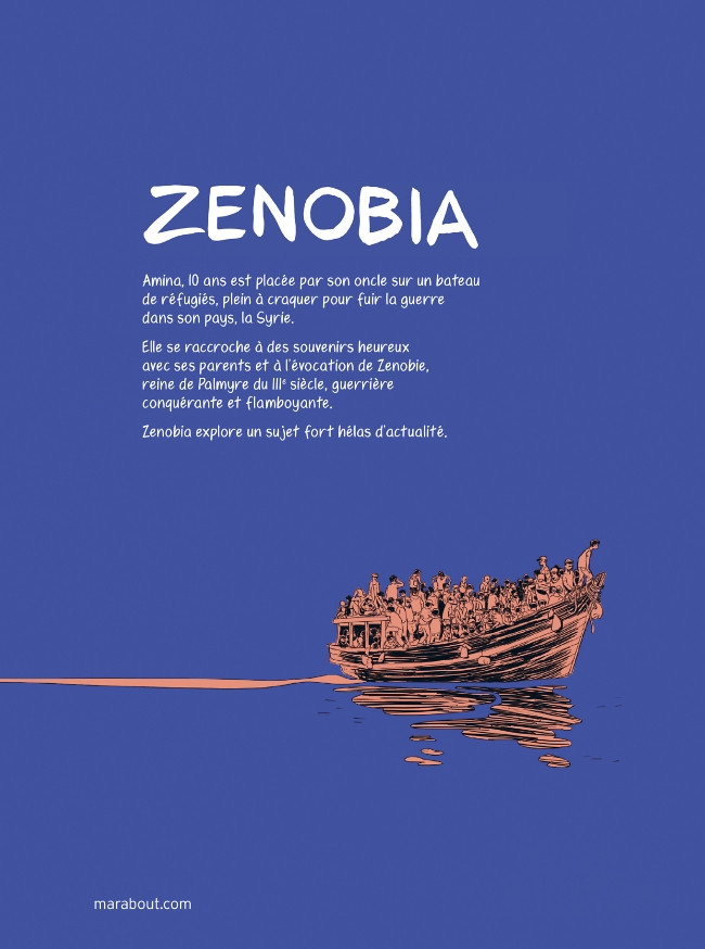 Verso de l'album Zénobia