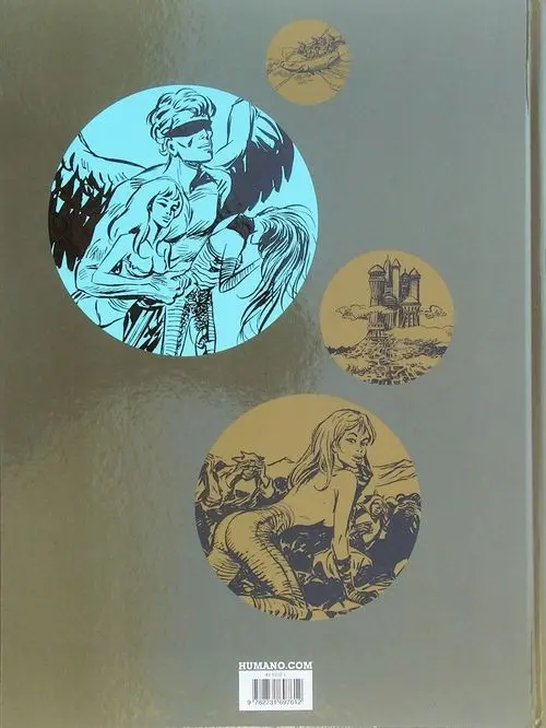 Verso de l'album Barbarella Tome 1
