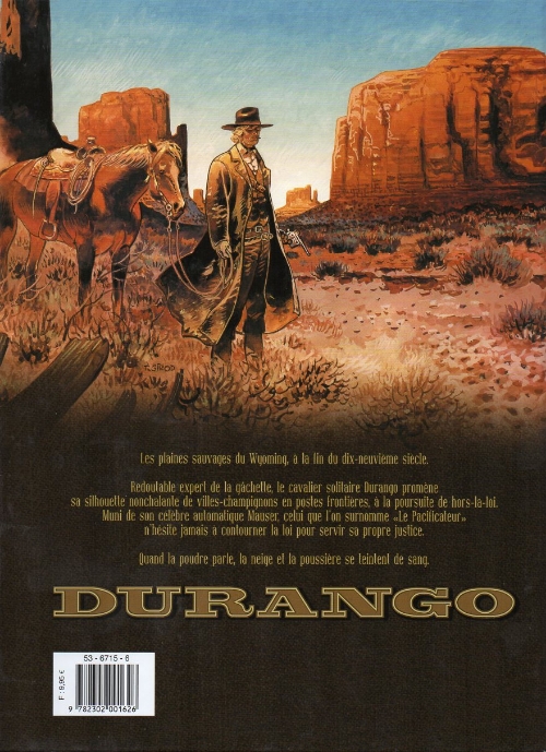 Verso de l'album Durango Tome 5 Sierra sauvage