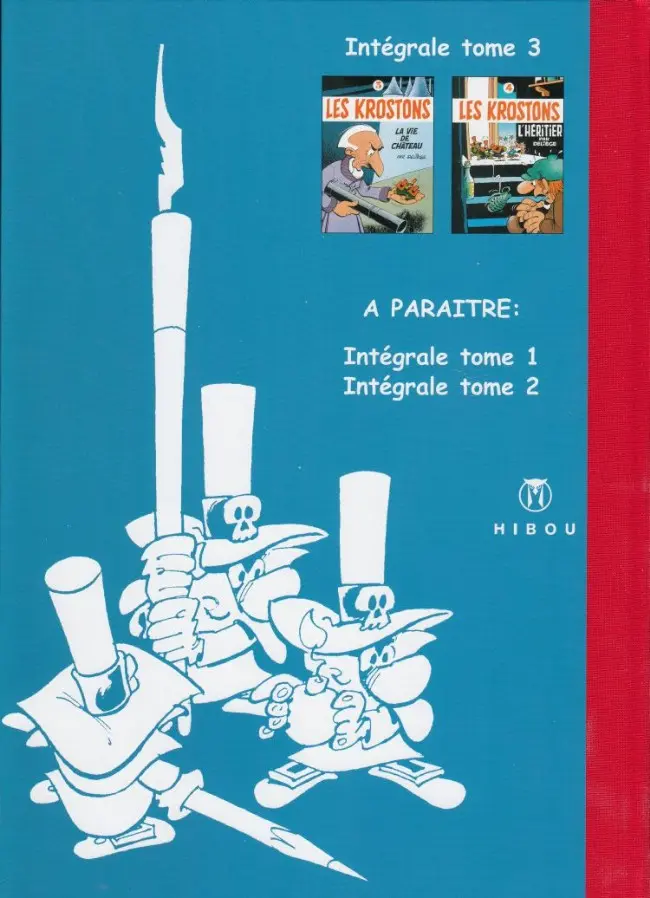 Verso de l'album Les Krostons Intégrale Tome 3