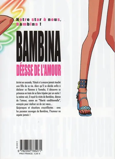 Verso de l'album Bambina déesse de l'amour Vol. 1