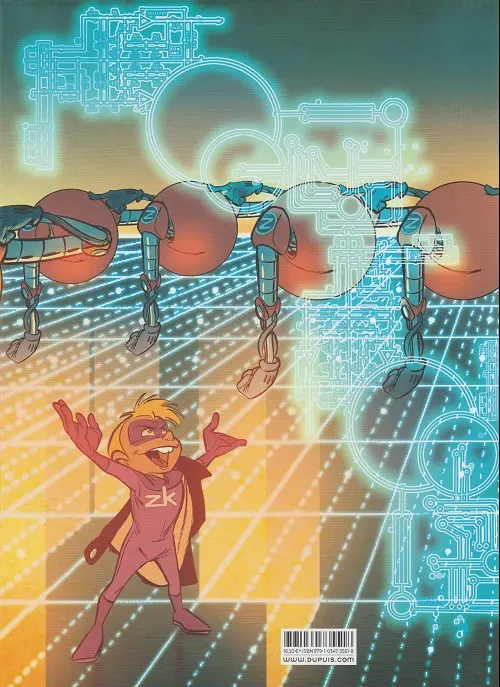 Verso de l'album Zorglub Tome 2 L'apprenti méchant