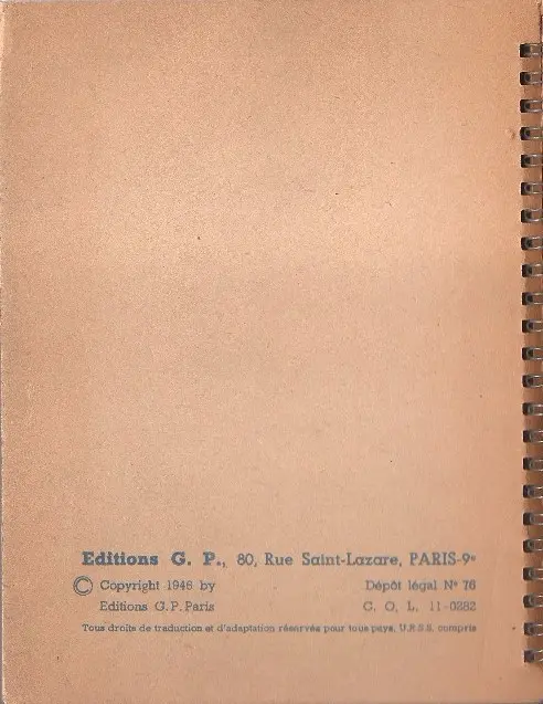 Verso de l'album Anatomies atomiques - 4096 réincarnations de 16 corps désintégrés