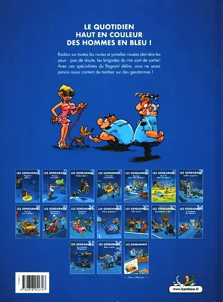 Verso de l'album Les Gendarmes Tome 16 Mise à pied