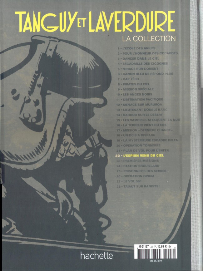 Verso de l'album Tanguy et Laverdure - La Collection Tome 22 L'espion venu du ciel