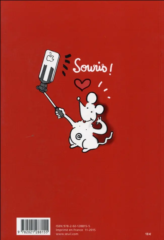 Verso de l'album Souris et tais-toi ! Petit lexique de l'autocensure
