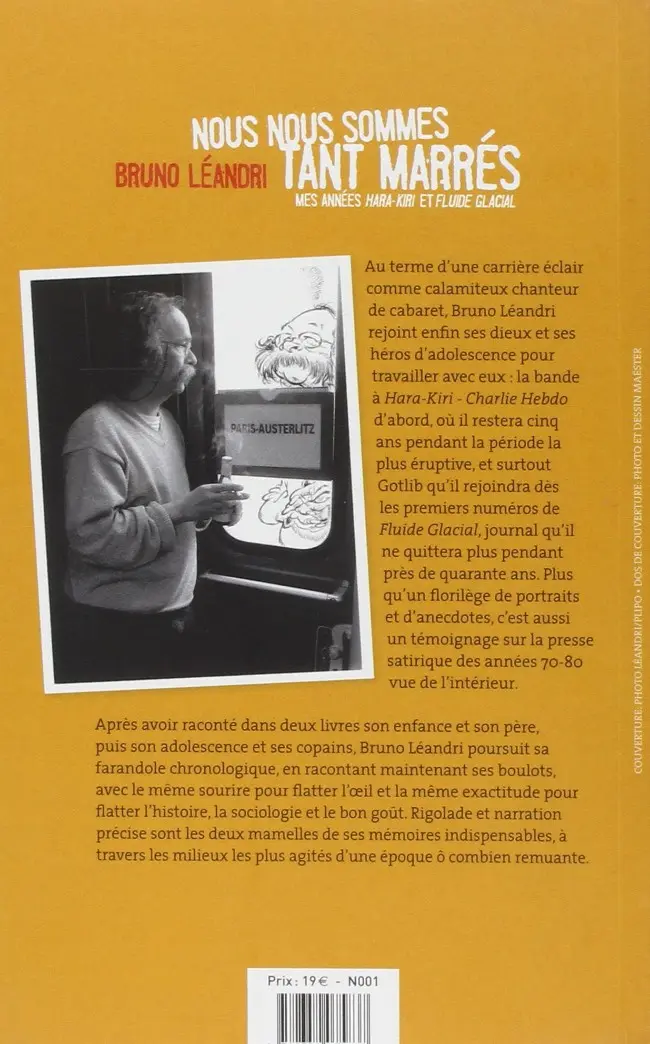 Verso de l'album Nous nous sommes tant marrés