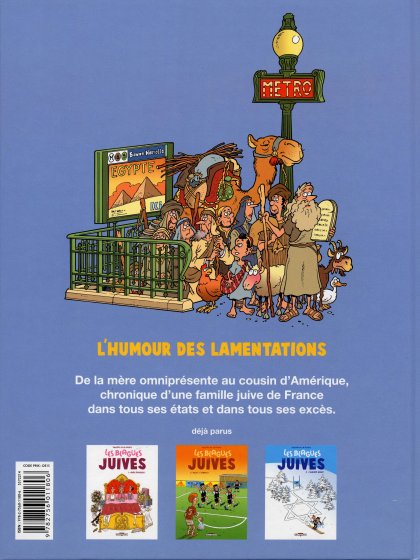 Verso de l'album Les Blagues juives Tome 3 Shalom géant