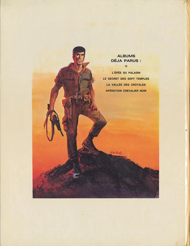 Verso de l'album Bob Morane Tome 6 Le mystère de la zone Z