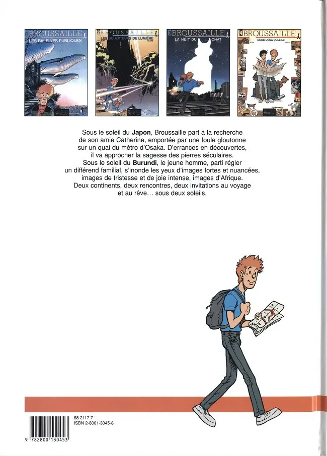 Verso de l'album Broussaille Tome 4 Sous deux soleils