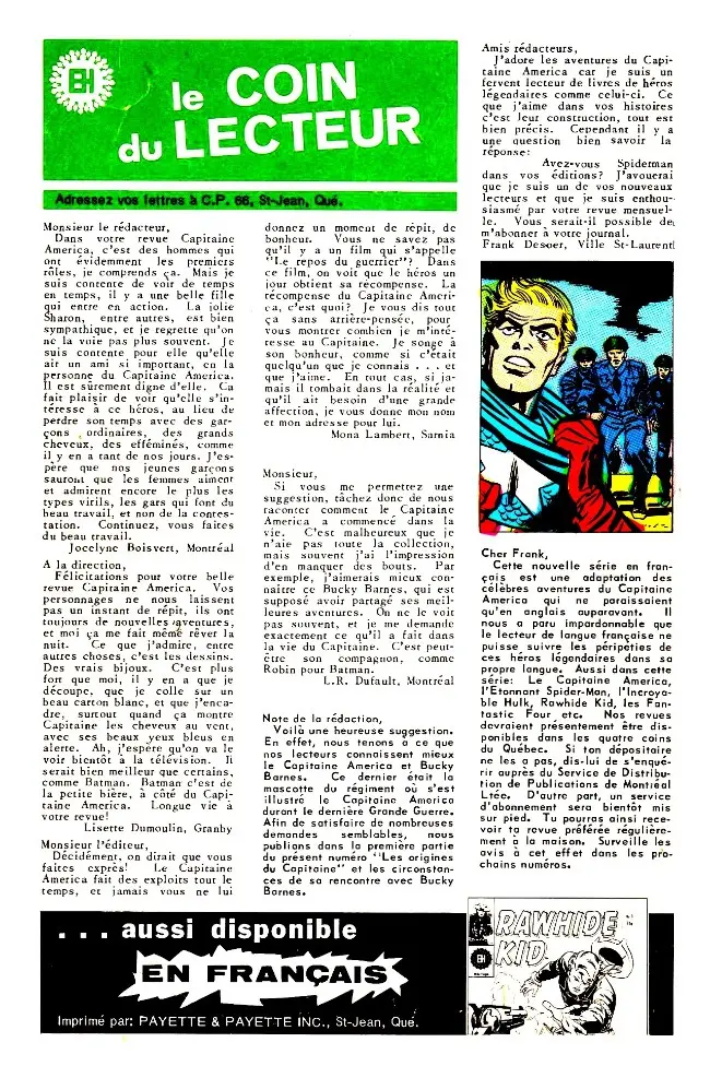 Verso de l'album Capitaine America Tome 2 Les filets du piégeur
