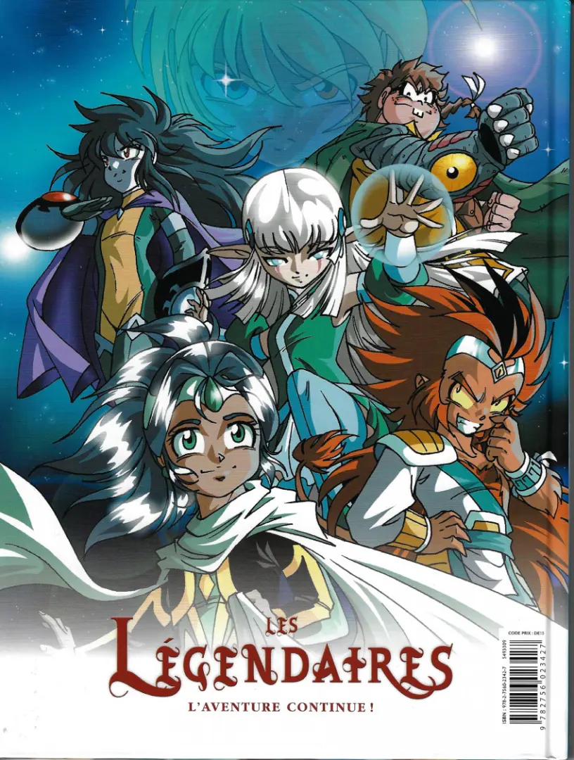 Verso de l'album Les Légendaires Tome 14 L'héritage du mal