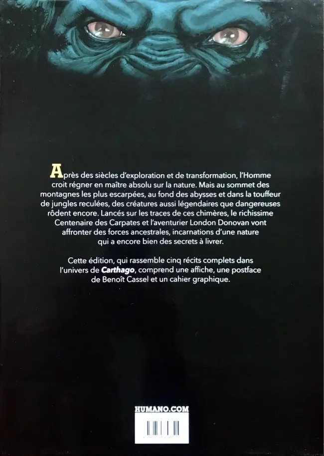 Verso de l'album Carthago Adventures