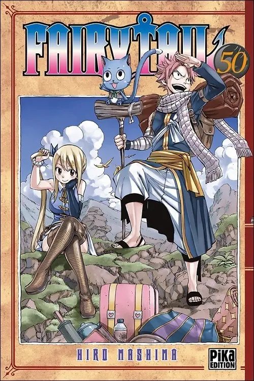 Verso de l'album Fairy Tail 50