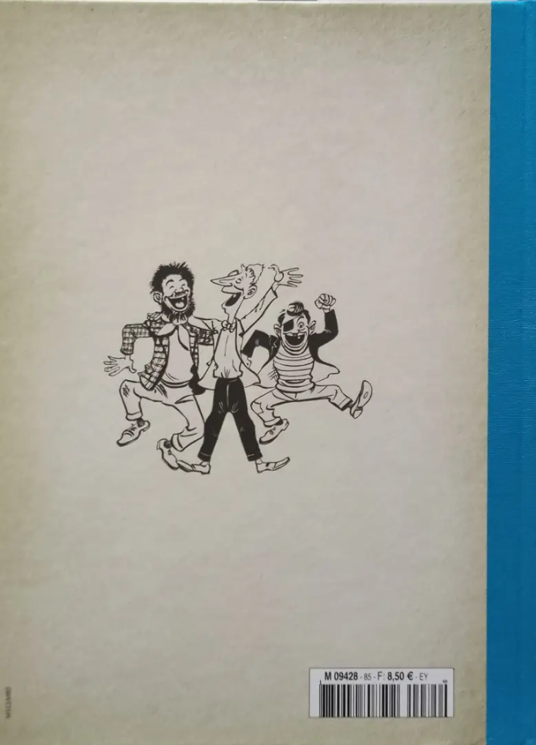 Verso de l'album Les Pieds Nickelés - La collection Tome 85 Les Pieds Nickelés et le raid Paris-Tombouctou