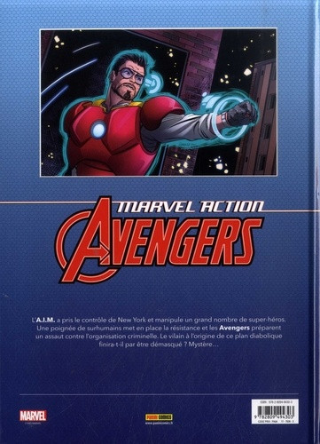 Verso de l'album Marvel Action : Avengers 4 Cauchemar Vivant