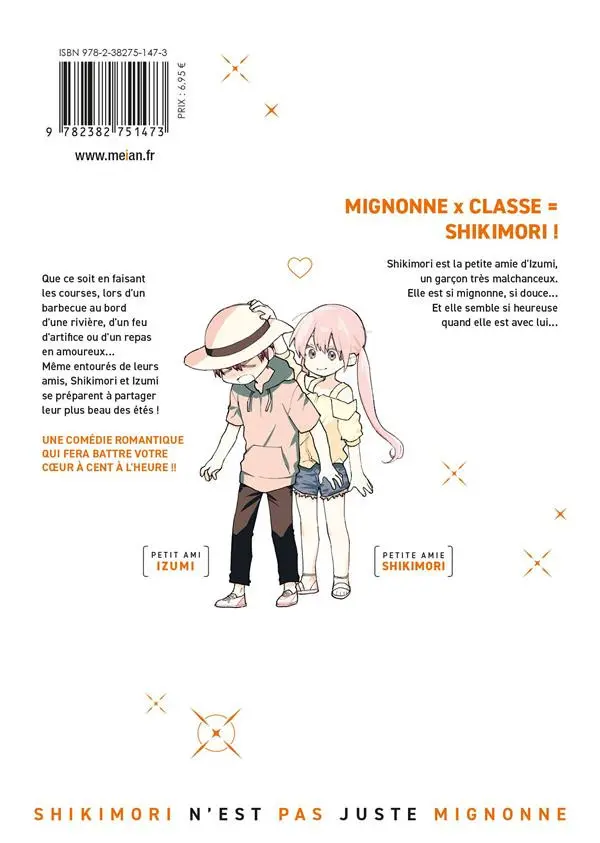 Verso de l'album Shikimori n'est pas juste mignonne 3