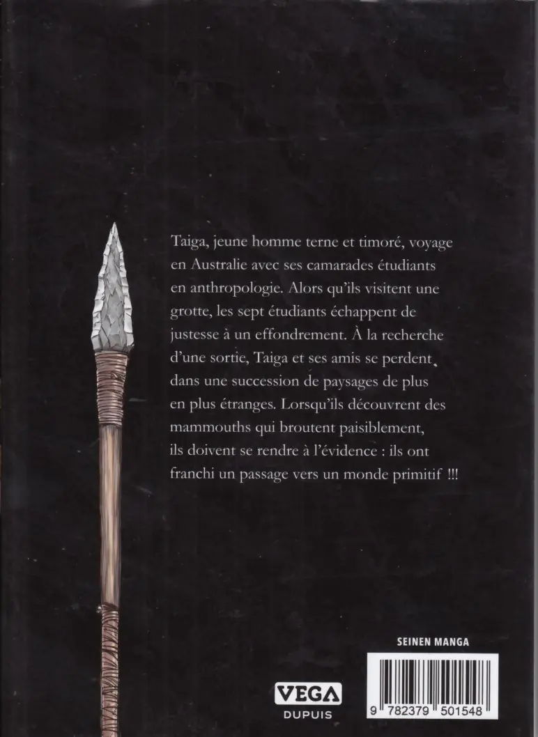 Verso de l'album Genesis 1