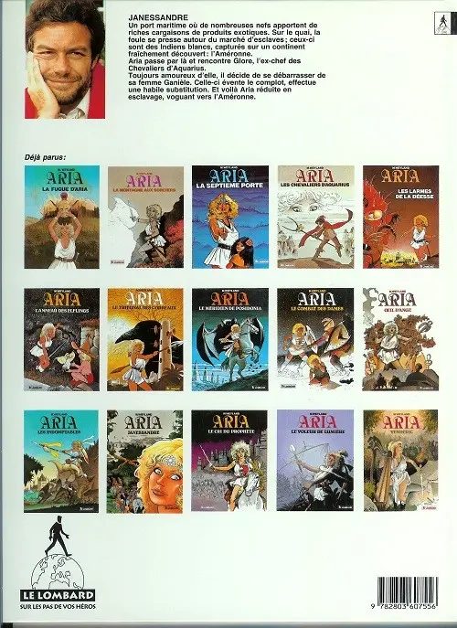 Verso de l'album Aria Tome 12 Janessandre