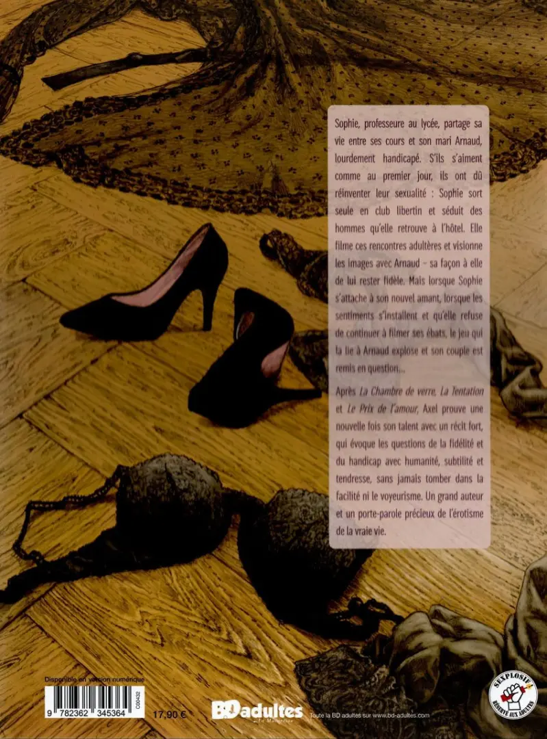 Verso de l'album Une femme fidèle