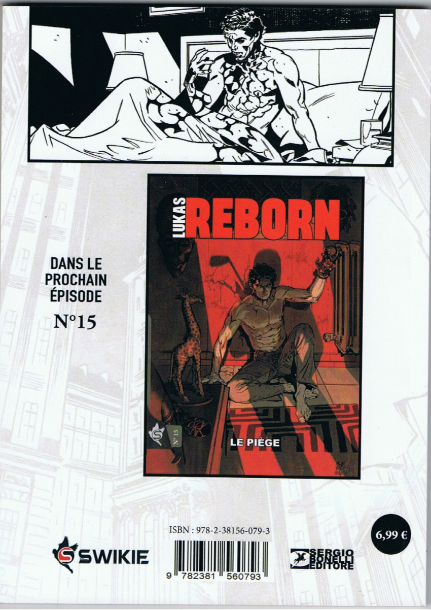 Verso de l'album Lukas / Lukas Reborn N° 14 Les chasseresses