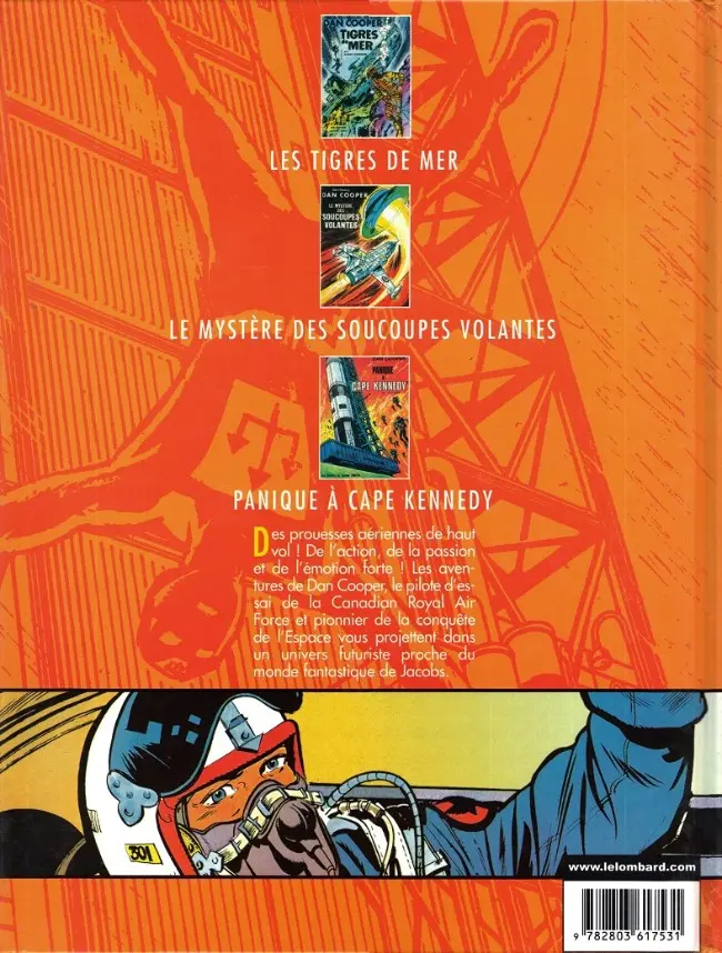Verso de l'album Les aventures de Dan Cooper L'Intégrale Tome 5