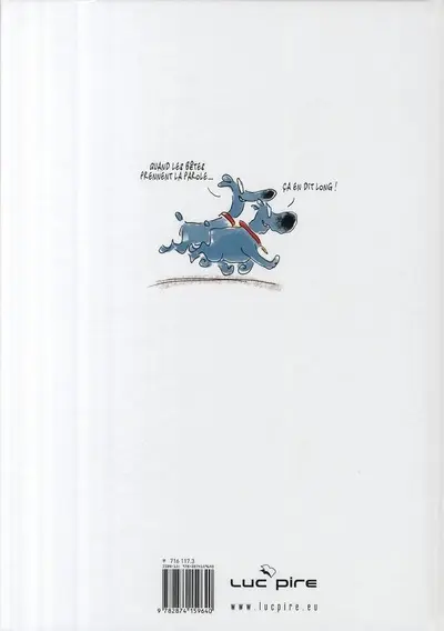 Verso de l'album Froud & Stouf Tome 1 Les gens adorent