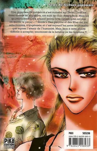 Verso de l'album 7 seeds 3