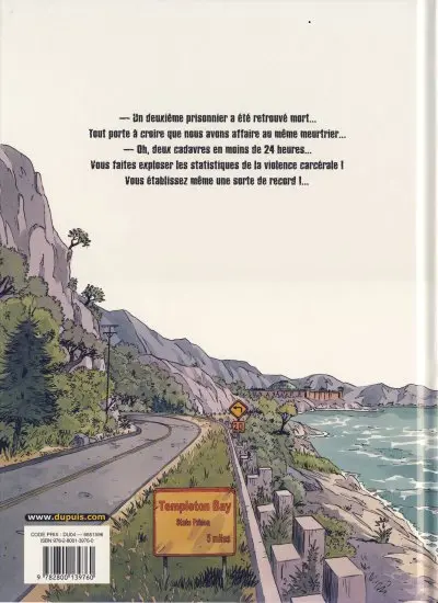 Verso de l'album Haute sécurité Tome 2 Les gardiens du temple - Tome 2/2