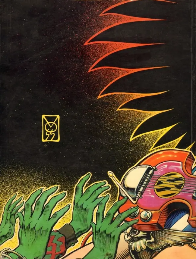 Verso de l'album Heilman