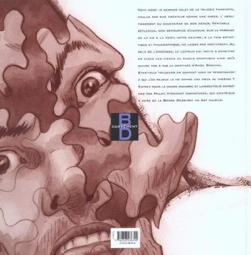 Verso de l'album Immondys au-delà de l'impossible Tome 3 Le Puzzle