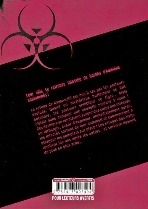 Verso de l'album Infection 5