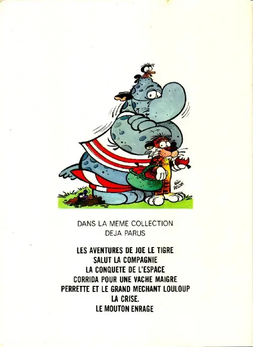 Verso de l'album La Jungle en folie Tome 7 Le mouton enragé