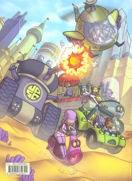 Verso de l'album Little big bang Tome 2 Wolfi Zone