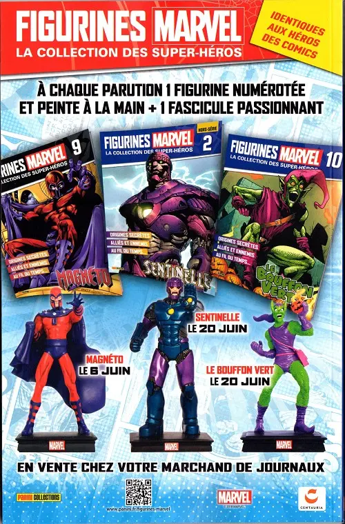 Verso de l'album Marvel Generations 4/4