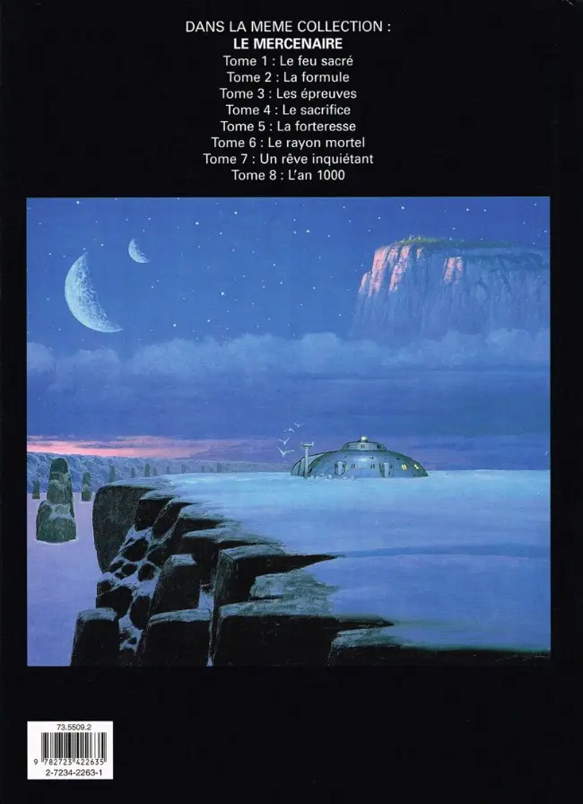 Verso de l'album Le Mercenaire Tome 8 L'An 1000