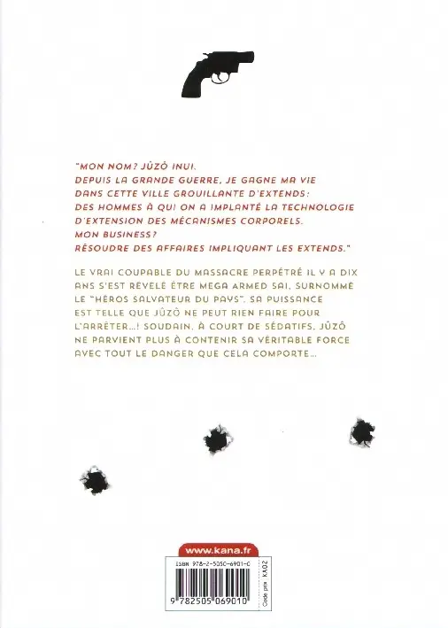 Verso de l'album No guns life 3