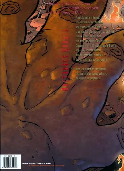 Verso de l'album Nocturnes rouges Tome 3 Tonnerre pourpre