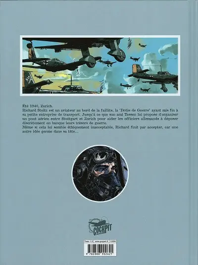Verso de l'album Le Passeur Tome 1 Les Orphelins du Reich