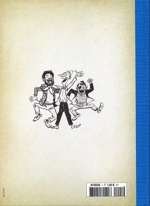 Verso de l'album Les Pieds Nickelés - La collection Tome 1 Les Pieds Nickelés rois du pétrole