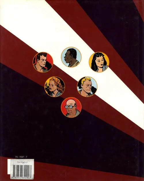 Verso de l'album Les Pionniers de l'espérance Vol. 7 1966-1967