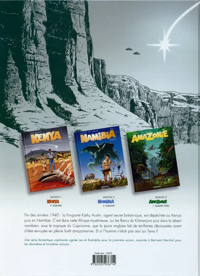 Verso de l'album Amazonie Épisode 2