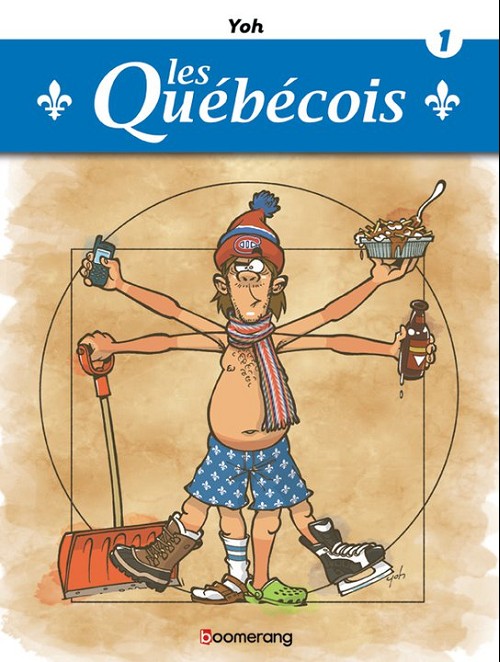 Couverture de l'album Les Québécois Tome 1