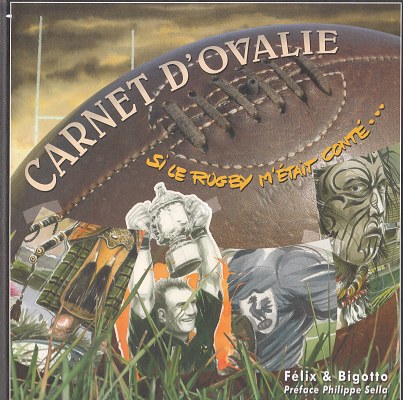 Couverture de l'album Rugby de clocher Carnet d'Ovalie - Si le rugby m'était conté...
