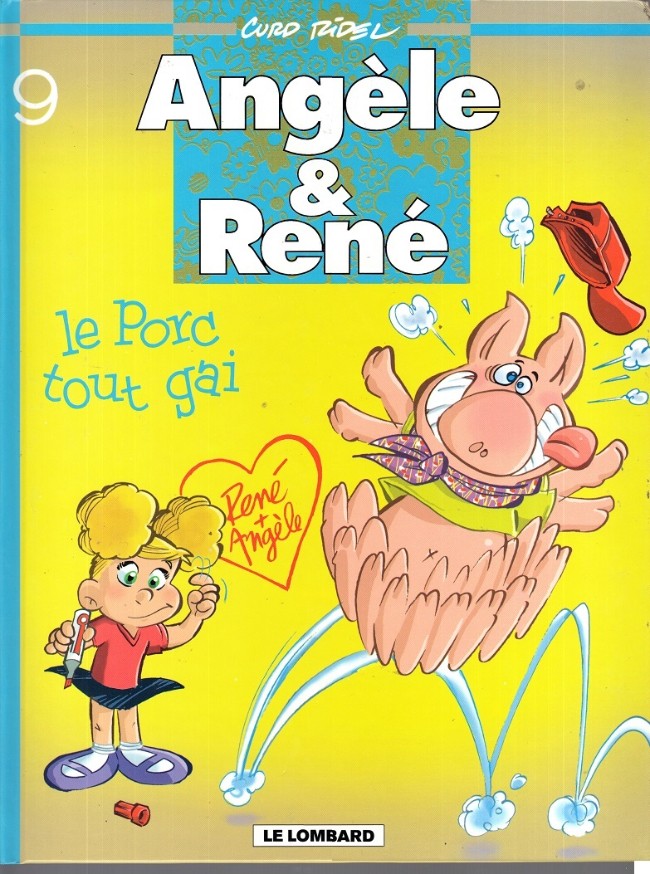 Couverture de l'album Angèle & René Tome 9 Le porc tout gai